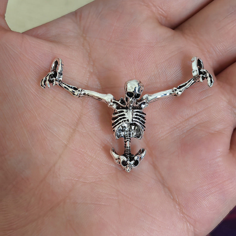 Wholesale Skull Necklace Independent Site Fashion Retro Jewelry Pendant